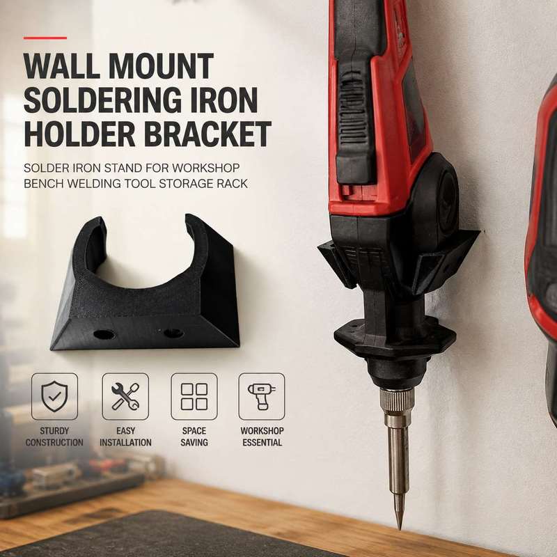 Welding Tools In Workshop - Supporto da Parete per Saldatore, Staffa