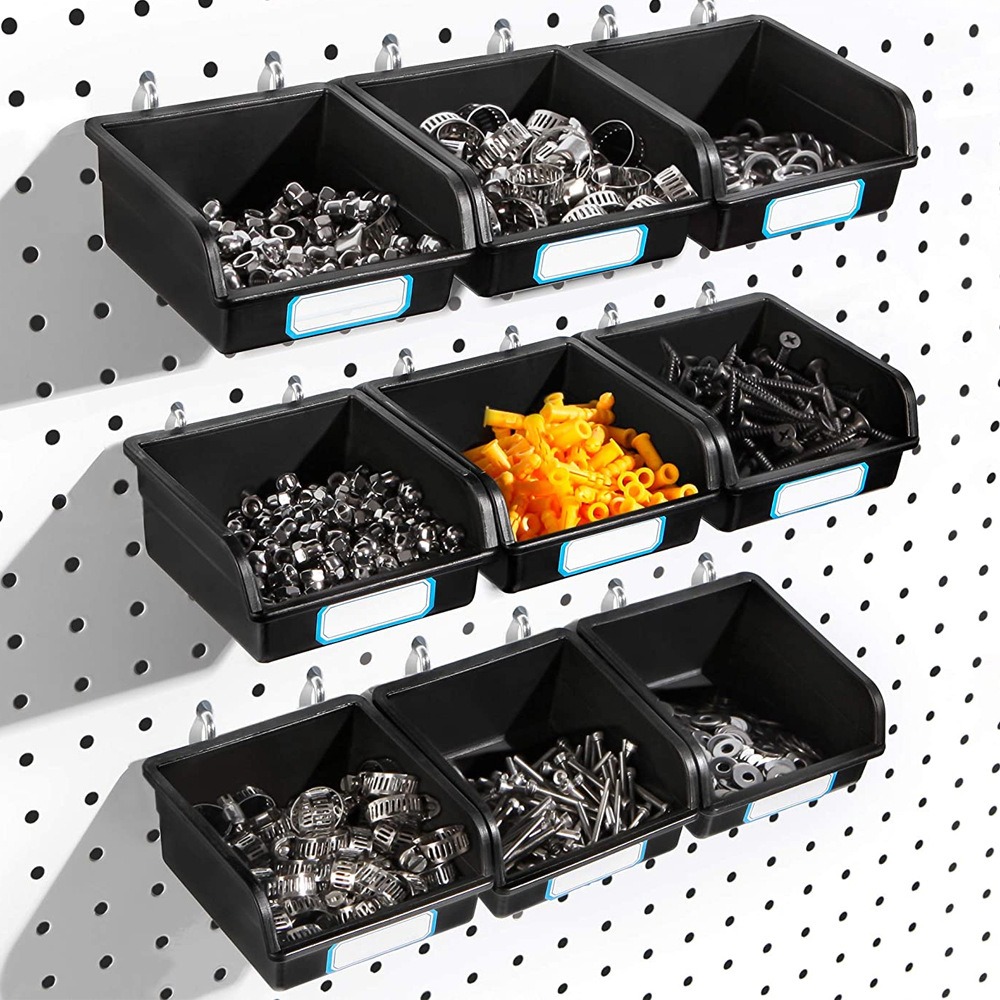 Tools Box For Workshop - 1/6 Set Contenitori per pannelli forati