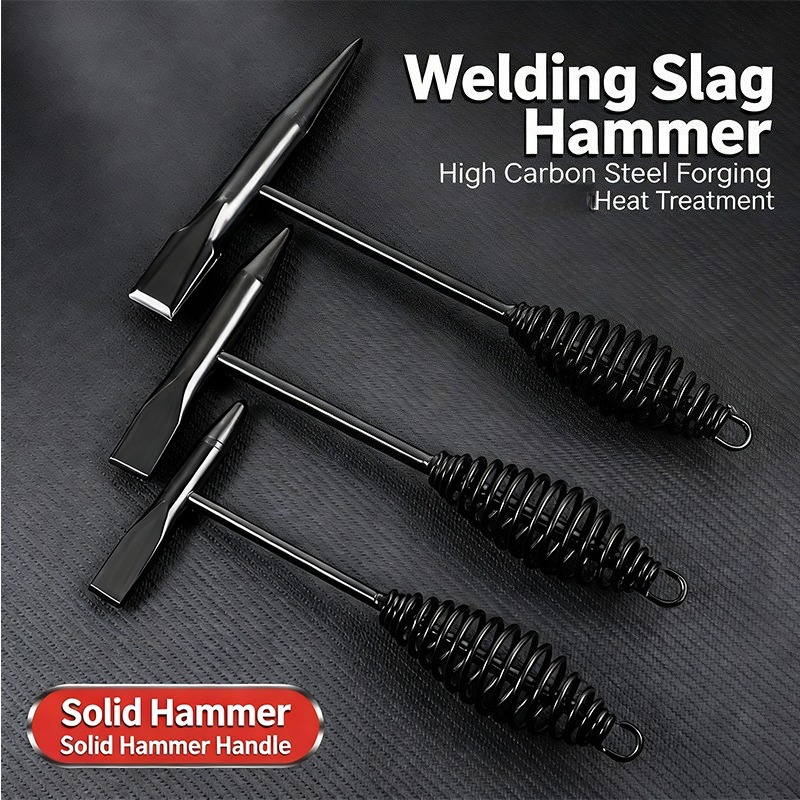 Welding Tools In Workshop - Martello per Scorie Saldato in Acciaio