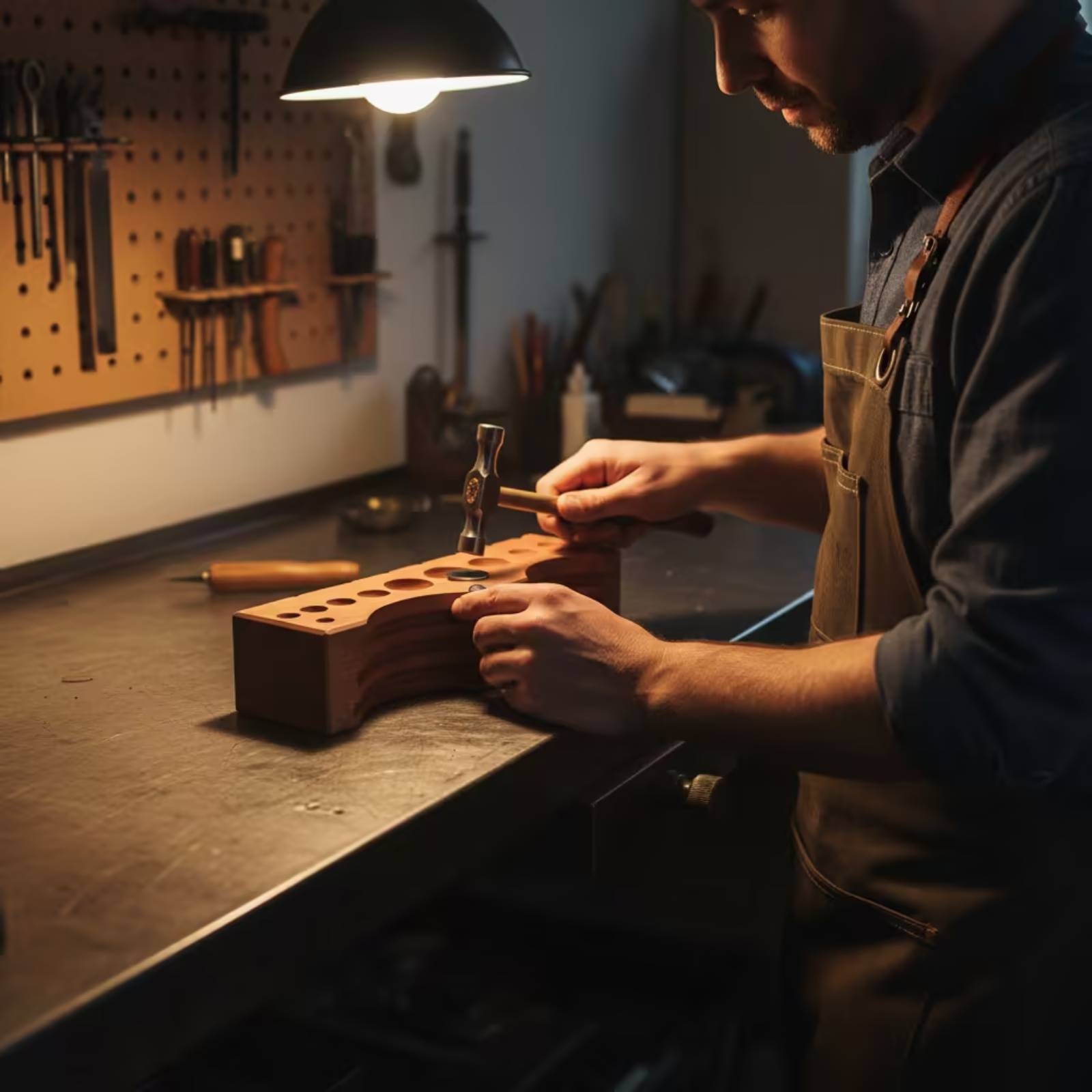 Workshop Tools Wood - Blocco per Modellare Gioielli in Legno