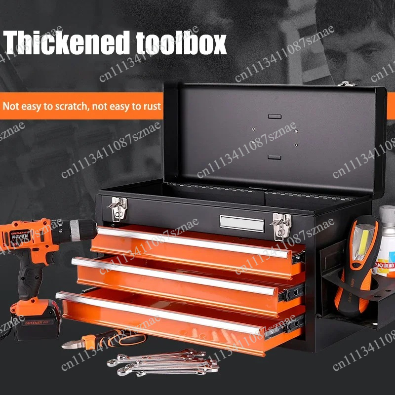 Tools Box For Workshop - Cassetta Portautensili Portatile a 4 Cassetti