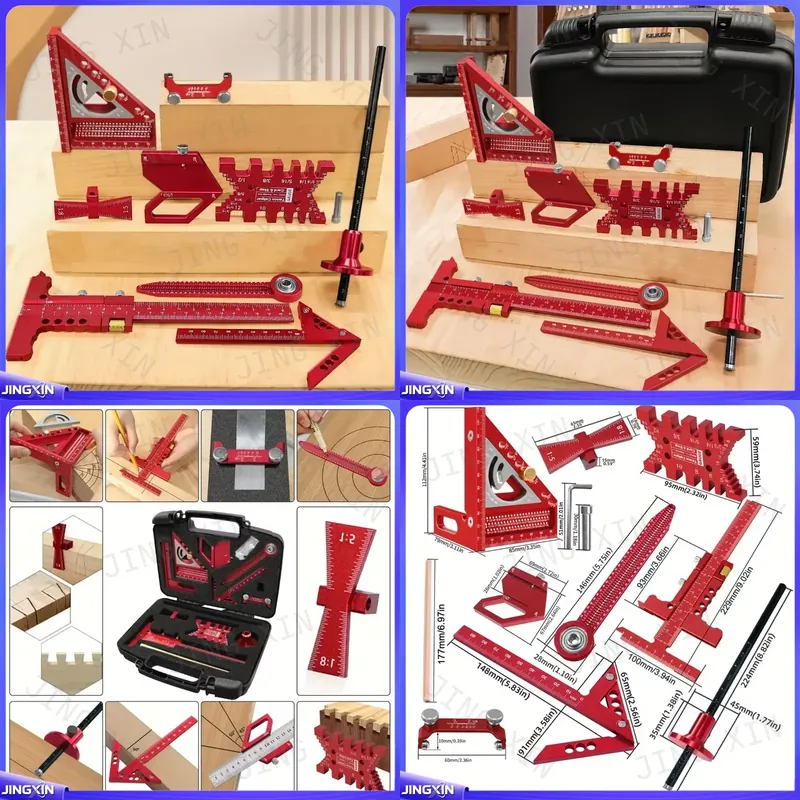 Set di squadrette da falegname - Workshop Joinery Tools recensione e prezzo